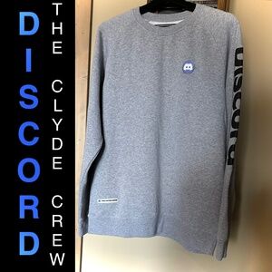 DISCORD "THE CLYDE CREW" Exclusive Partner Sweatshirt Mens Size L
